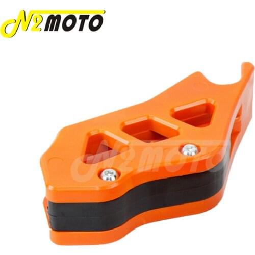 Orange Motocross Chain Guide Cover Guard Protection Protector For XC XC-W XC-F EXC 125-530 2008-2019 SX SX-F 125-450 07-2019