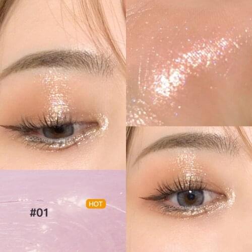 Genuine Color Pearlescent Pen Highlighter Stick Rotating Eyeshadow Pen Matte Lying Silkworm Pen Beginner No Blooming TSLM1