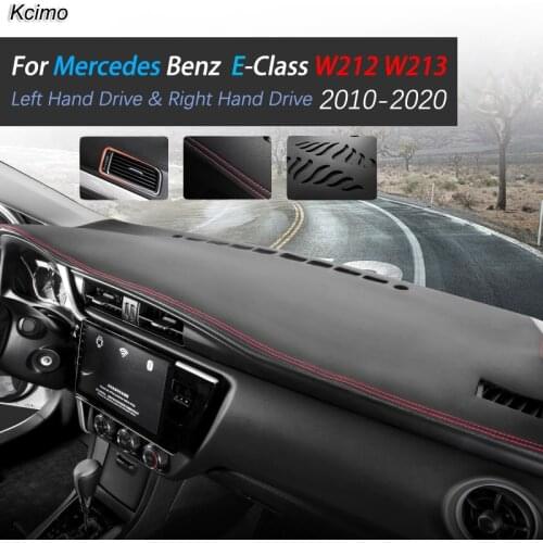 For Mercedes Benz E-Class W212 W213 Anti-Slip Mat Dashboard Cover Pad Sunshade Car Accessories E-Klasse E200 E250 E300 E220d AMG