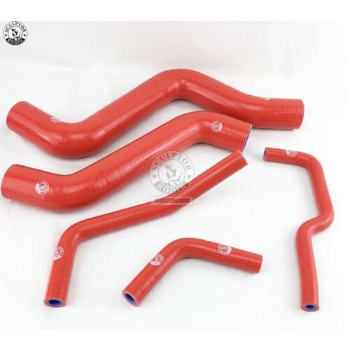 Silicone Radiator hose For FIAT COUPE 2.0 16V GT TRUBO (5pcs) RED/BLUE/BLACK