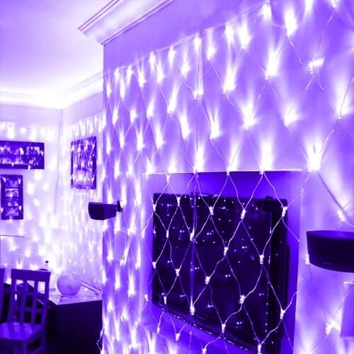 BRELONG Led Net Lights Wedding Decoration Christmas Fairy String Light Outdoor Holiday Festival Multi Outdoor Garden Lamp