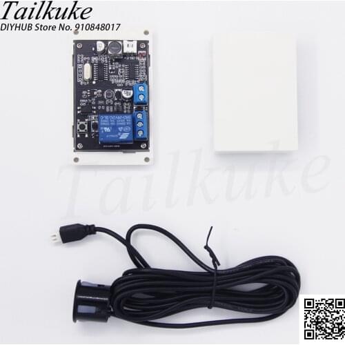 Ultrasonic Ranging Sensor/reversing Radar Rangefinder/can Set Its Own Distance Relay Output Control