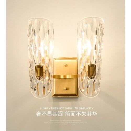 Vintage wandlamp iron bedroom aisle bedside wall lights for home espelho