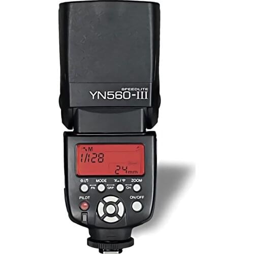 Yongnuo Wireless Flash Speedlite YN560 III GN58 Built-in Trigger Receiver System Compatible with RF603 II YN560-TX II T7 77D 5DI