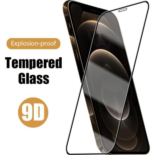 Full cover screen protector for iphone 12 11 Pro XS max mini tempered glass for iphone 8 7 6 6S Plus SE 2020 X XR glass Films