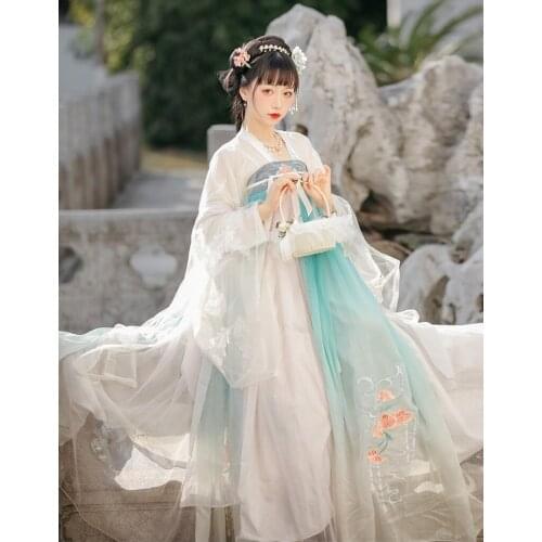 Hanfu women chinese dress chinese ancient fairy princess costume traditional hanfu female dress cosplay girl tang suit costume
