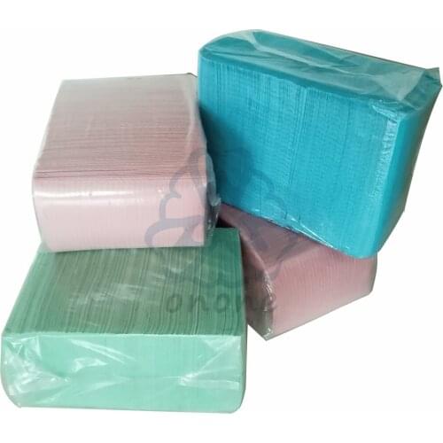 125pc/bag Dentist Oral Hygiene Medical Paper Dental Disposable Patient Bibs Cleaning For Cosmetology Medical Paper Scarf Tools