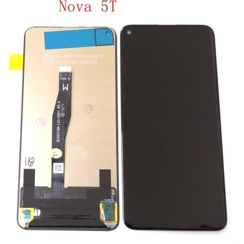 6.4" For Huawei Nova 5T Lcd Screen Display+Touch Glass Digitizer Assembly Replacement For nova5 lcd YAL-L21 YAL-L61 YAL-L71