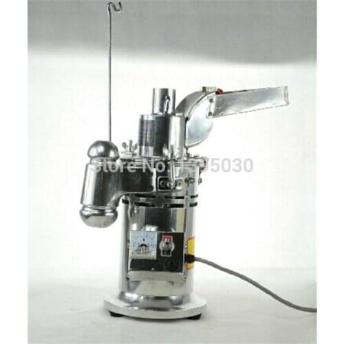 Automatic Hammer Herb Grinder 220V Electric Grinding Machine Mini Milling Pulverizer Coffee Tobacco Soybean Corn Miller DF-15