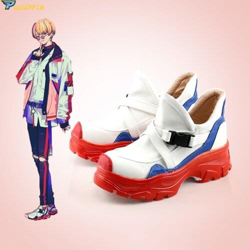 Anime Paradox live Yon Hajun Cosplay Shoes Custom Made Boots