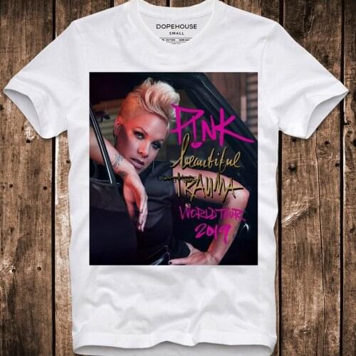 T Shirt Pink Beautiful Trauma World Tour Revenge Album P Nk P!nk Singer Grammy Tour Live Concert(3)