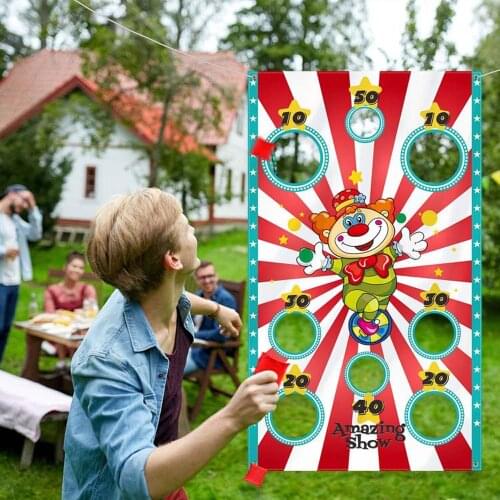 Funny Play Bean Bags Toy Game Bean Bags Safe Tossing Throwing Bags For Adults Children Outdoor Theme Party Carnival Games Toys