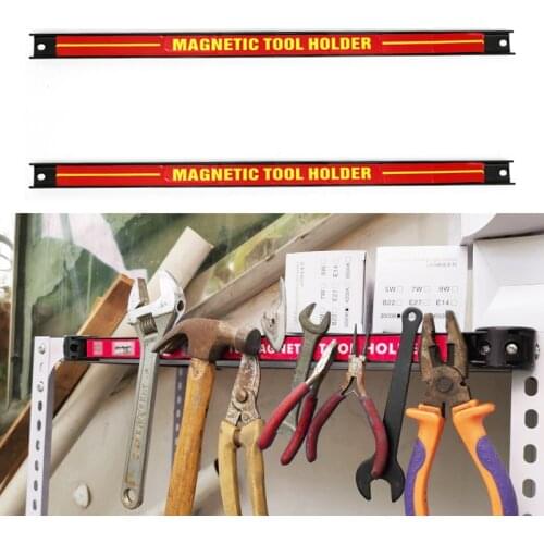 14" 18" 24" inch Magnetic Tool Holder Bar Organizer Storage Rack Knife Wrench Pliers hand Tool Storage