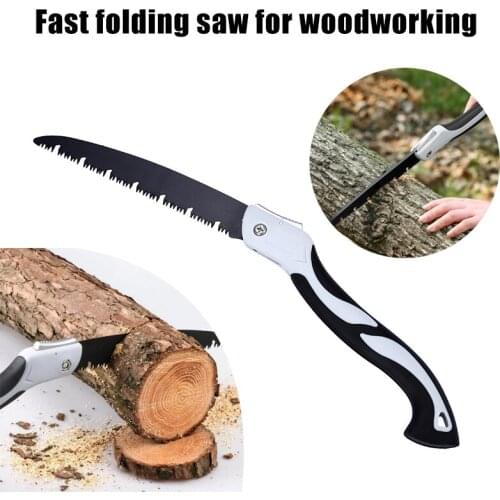 Multifunctional Folding Saw Small Handheld Woodworking Saw Grafting Pruning Shears Outdoor Camping Garden Tools Garden Supplies