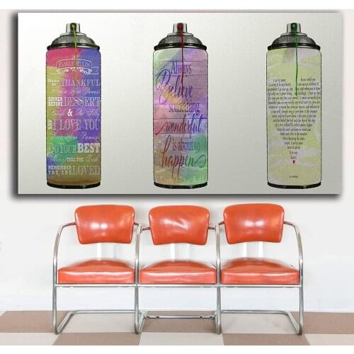 Fashion pop art Spray tank VI wall art Canvas Painting For Living Room Home Decoration Oil Painting On Canvas Wall Painting