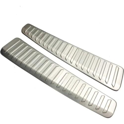 Stainless Steel Inner Rear Bumper Foot Plate Guard Cover For Honda Odyssey 2019 2020 Car Styling Protection Accessories