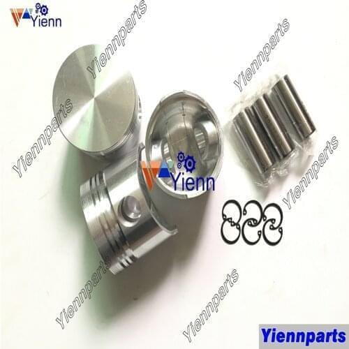 B1-16 B1-17 Piston With Pin Clips For Kubota Sub-Compact Utility tractor Engine Spare Parts