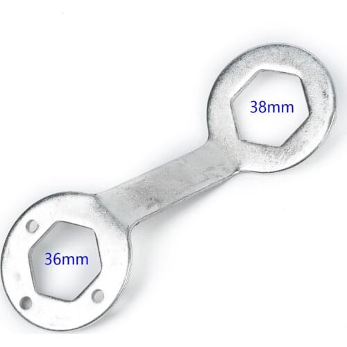 Thickened Universal Clutch Wrench Washing Machine Wrench Double-ended Hand Tools 36/38mm Clutch Disassembly Wrench