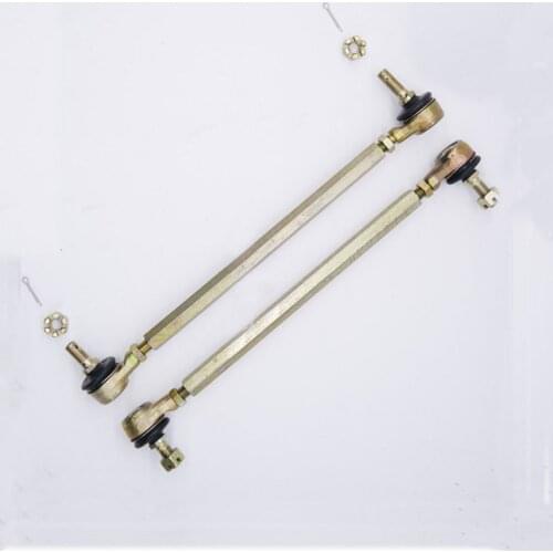 1pair 210mm 240mm 250mm 270mm 300mm M10 ATV Tie Rods Kits Fit Ball Joint for China ATV Quad Bike Parts