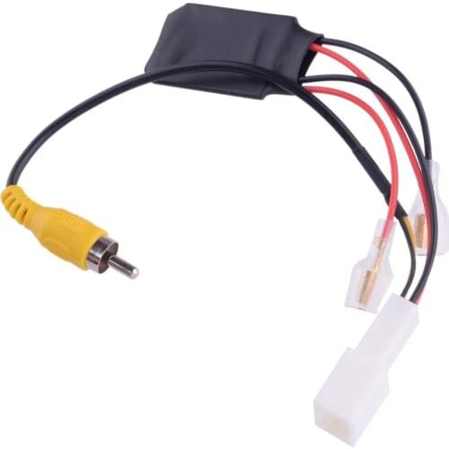 4 Pin Car Reverse Camera Retention Wiring Harness Cable Plug Adapter Connector Fit For Toyota