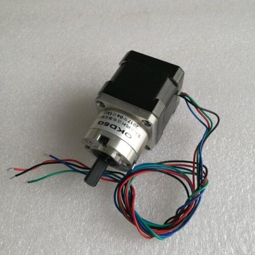 Good quality 4-lead Nema17 Stepper Motor 42 motor Extruder Gear Stepper Motor Ratio 5:1 Planetary Gearbox Nema 17 Stepper Motor