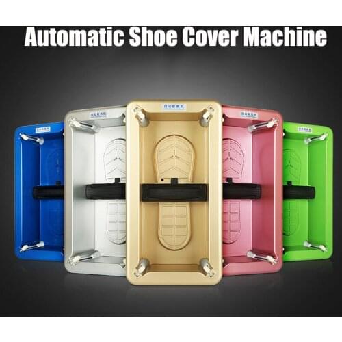 Automatic Shoes Cover Machine Dispense Hand-Free Overshoes Dispenser Smart Disposable Booties Maker For Home, Office
