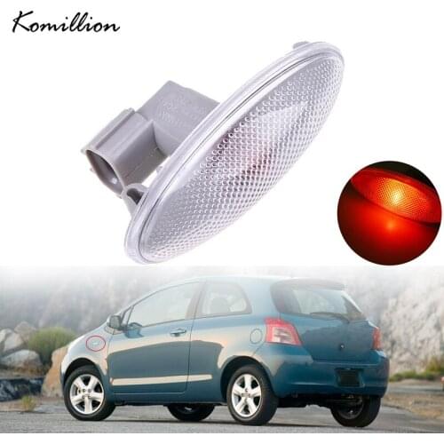 Car Fender Side Marker LED Turn Signal Light Amber Indicator Warning Lamp 81730-0D032 for Toyota Yaris 2007 2008 2009 2010 2011