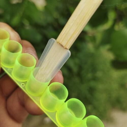 Bamboo Double-Headed Pulp Pen Honey Royal Jelly Special Digging of Pulp Spoon Scraping Paste Device Beekeeping Tools