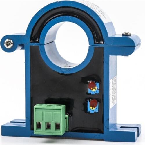 Hall effect 0-10v dc output ac current sensor 2 wire current transmitter