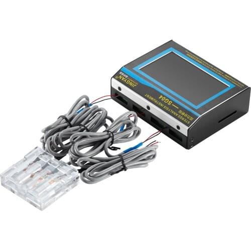 Stain gauge SG04 analysis instrument 4 channels with strain tester function 4GB memory SD card 4000MAH battery capacity