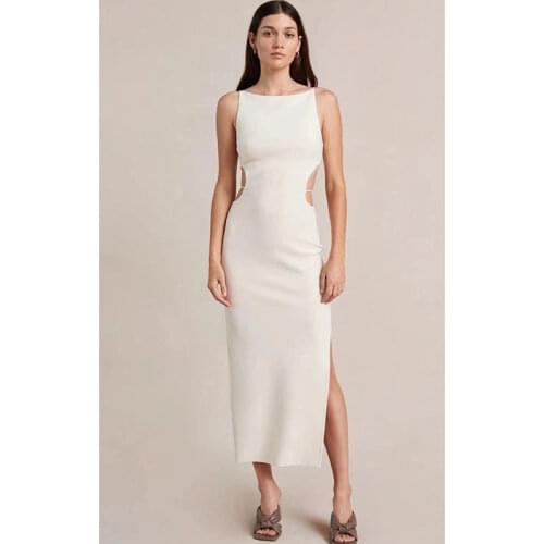 Gi xi shuer White Summer Dresses