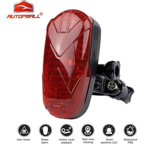 GPS Tracker Bike GPS Track TK906 with SIM Card Bicycle Waterproof Battery Bicycle GPS Locator 25 Days Long Standby Free Lifetime