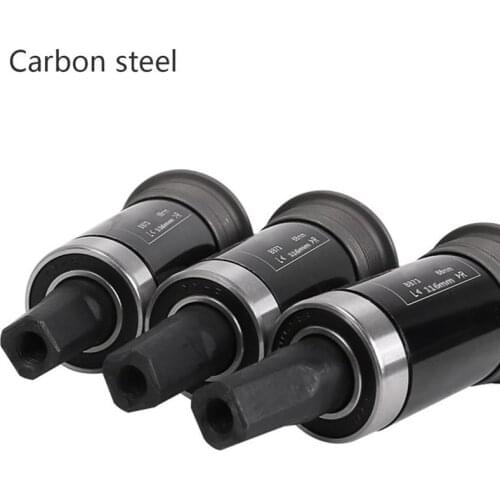 Outdoor Bicycle Bottom Bracket Axle Hole 68mm Crank Taper Square Bearing Folding Road Bike Universal Stainless Steel Bearing