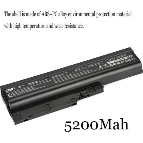 1PC New Laptop Battery Internal For IBM ThinkPad SL400 R60 T60 T500 T61 T60P