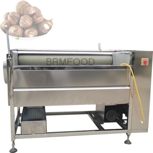 Large Capacity 800-1000kg/h Root Vegetable Automatic Washing Peeling Machine For Potato Beet Tarro Carrot