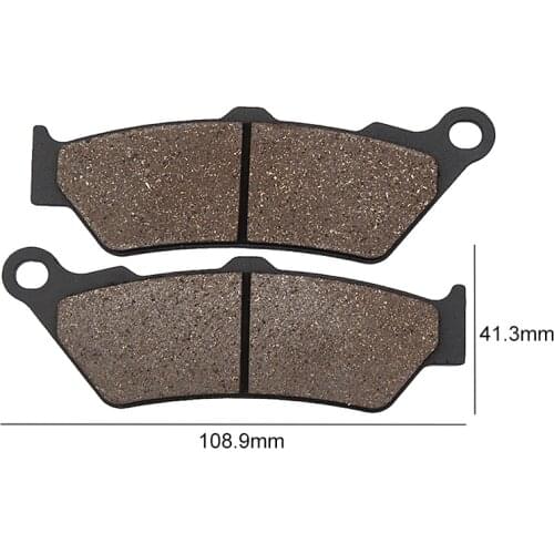 Motorcycle Parts Front Brake Pads for APRILIA Pegaso 650 Pegaso650 IE 1997-2004 For HONDA NT650V NT650 NT 650V 1998-2001 For BMW