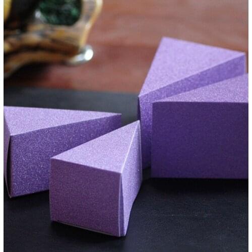 Festival supplies shiny candy box bag chocolate paper gift box cake shaped for Birthday Wedding Party Decoration DIY favor Wh