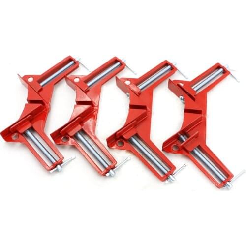 Picture Frame Fish Tank Fixed Clip Aluminium Alloy 90 Degree Right Angle Clamp 7.5cm Clamp Distance Woodworking Hand Tool