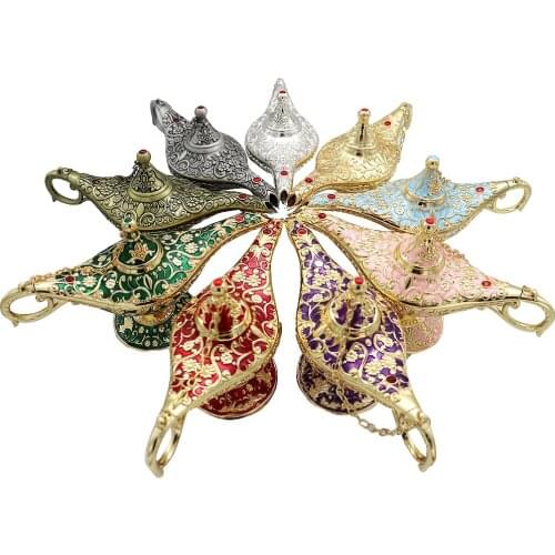 Aladdin Home Decor Antique Style Tea-Pot Genie-Lamp Aladdin Vintage Retro-Toy