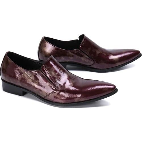 Plus Size 38-47 Luxury Italian Style Fashion Mens Dress Leather Casual Formal Shoes Business Office Wedding Shoes calzado hombre