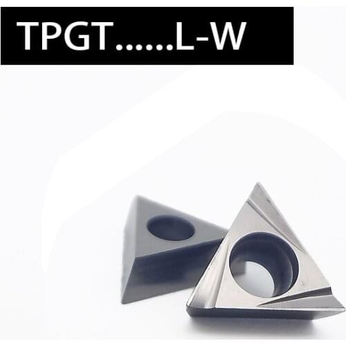 TPGT Cermet Grade Carbide Inserts Lathe Cutter TPGT080202L-W LW AC530U T1200A H1 CNC Tools Blades Tips Boring Triangle Type