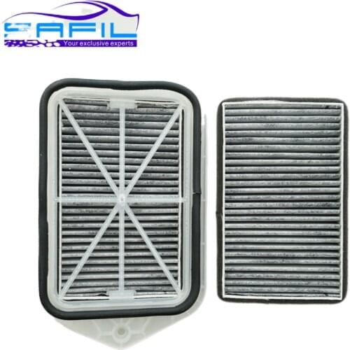 2 holes cabin filter for Vw sagitar CC Passat Magotan Golf tiguan touran audi skoda octavia external air filter