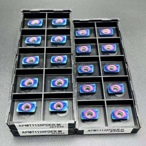 High quality APMT1135 M2 Carbide Insert APMT 1135 Face Mill Lathe Milling CNC Tools Milling inserts Steel processing