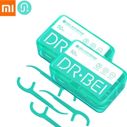 Xiaomi Youpin Doctor BEI Dental Flosser Teeth Stick Xiomi Toothpicks Floss Pick Brush Tooth Clean Professional Oral Care NEWEST