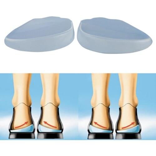 Silicone Support pad for High Heels Flat Feet Orthotics Orthopedic Insoles Corrector for Shoes Woman Feet Care Hot 1Pair