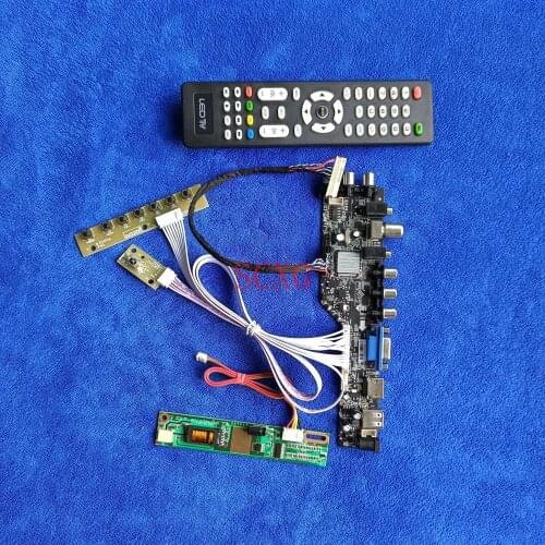 1024*768 Controller Board USB VGA AV HDMI-compatible 1-CCFL 30-Pin LVDS KIT Digital DVB For LTN150X6/LTN150XB/LTN150XF/LTN150XG