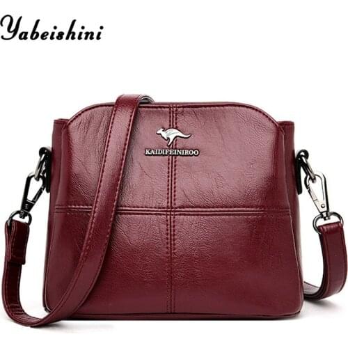 2020 Soft Leather Women Shoulder Bag Female Purse and Handbags Girl Luxury Brand Crossbody Bag Vintage Small Mini Flap Bolsos