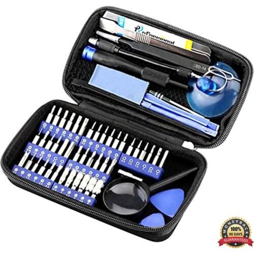 58 in 1 with 42 Bit Magnetic Driver Kit Precision Screwdriver set Hand Tools for Phone Electronics Repair Tool Kit Portable bag