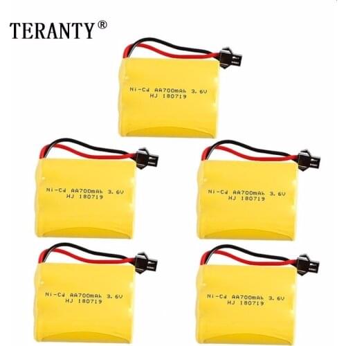 M Model ) 3.6v 700mah NiCD Battery For Rc toys Car Tanks Trains Robot Boat Gun Ni-CD AA 700mah 3.6v Rechargeable Battery 10Pcs