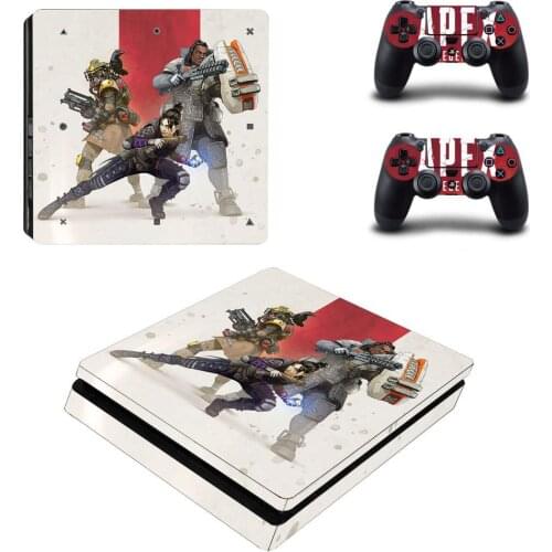 APEX Legends PS4 Slim Sticker Play station 4 Skin Sticker Decal For PlayStation 4 PS4 Slim Console & Controller Skins Vinyl